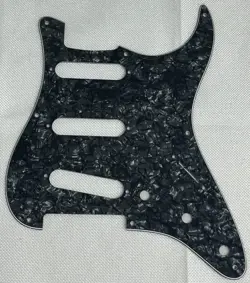 BLACK PEARL 4-PLY FOR FIT FENDER STRATOCASTER 57' 8 SCREW STRAT GUITAR PICKGUARD
