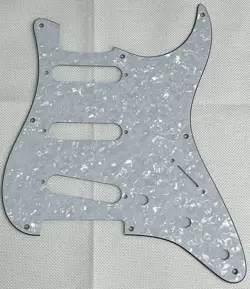WHITE PEARL FOR FIT FENDER STRATOCASTER 57' 8 SCREW STRAT GUITAR PICKGUARD
