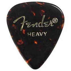 FENDER TEARDROP HEAVY CLASSIC-CN GUITAR PICK