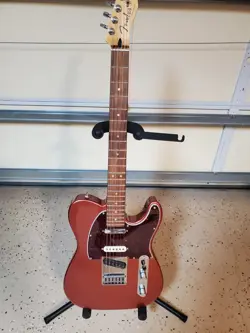 FENDER PLAYER PLUS NASHVILLE TELECASTER ELECTRIC GUITAR, AGED CANDY APPLE RED