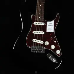 FENDER MADE IN JAPAN HYBRID II STRATOCASTER BLACK ELECTRIC GUITAR