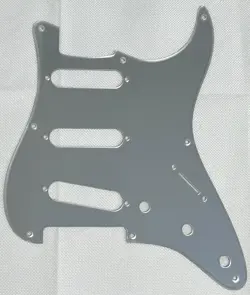 SILVER MIRROR FOR FIT FENDER STRATOCASTER 57' 8 SCREW STRAT GUITAR PICKGUARD