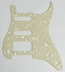 FOR 1-PLY FENDER 11 SCREW STRATOCASTER START HSS GUITAR PICKGUARD,CREAM PEARL