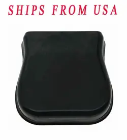 VINTAGE ASHTRAY TELE BRIDGE COVER PROTECTOR FITS FENDER VINTAGE TELECASTER BLACK