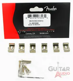 STRAT/STRATOCASTER BRIDGE SADDLES