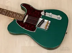 2023 FENDER HYBRID II TELECASTER FSR SHERWOOD GREEN W/ HEADSTOCK, JAPAN MIJ