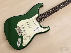 2023 FENDER TRADITIONAL II 60S STRATOCASTER AGED SHERWOOD GREEN, JAPAN MIJ