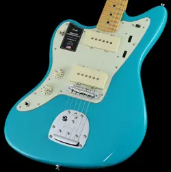 FENDER AMERICAN PROFESSIONAL II JAZZMASTER LEFT-HAND   MIAMI BLUE