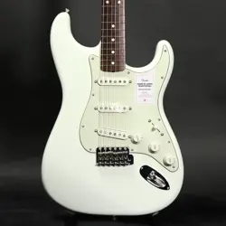 FENDER JAPAN: TRADITIONAL 60S ST ROSEWOOD FINGERBOARD OLYMPIC WHITE