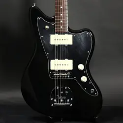 FENDER: FSR COLLECTION HYBRID II JAZZMASTER ALDER TRANS BLACK