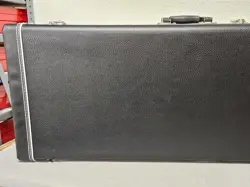 2014 FENDER BLACK HARDSHELL CASE FROM AMERICAN STANDARD STRAT / TELE USA GUITAR