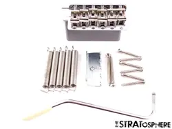 USA FENDER STRATOCASTER, ERIC JOHNSON STRAT TREMOLO & WHAMMY BAR & STEEL BLOCK