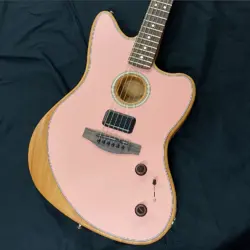 FENDER ACOUSTASONIC PLAYER JAZZMASTER ROSEWOOD FINGERBOARD SHELL PINK 292658