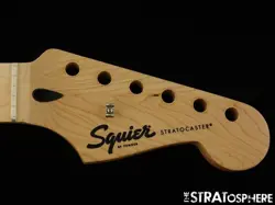 FENDER SQUIER SONIC SERIES STRAT, NECK, GUITAR PARTS, STRATOCASTER, MN MAPLE.