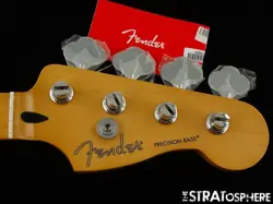 FENDER PLAYER II PRECISION P BASS NECK + TUNERS PREC BASS GUITAR MAPLE