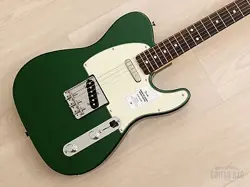 2024 FENDER TRADITIONAL II 60S TELECASTER, AGED SHERWOOD GREEN, JAPAN MIJ