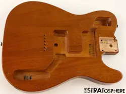 FENDER SQUIER PARANORMAL ESQUIRE DELUXE BODY, OKOUME MOCHA