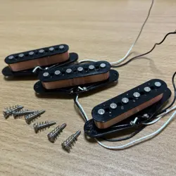 USED FENDER JAPAN PU PICKUP SET OF 3