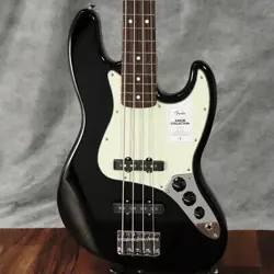 FENDER MIJ JUNIOR COLLECTION JAZZ BASS ROSEWOOD FINGERBOARD BLACK