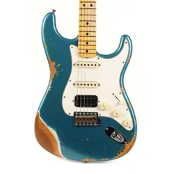 FENDER CUSTOM SHOP 1969 STRATOCASTER HSS HEAVY RELIC OCEAN TURQUOISE 2023