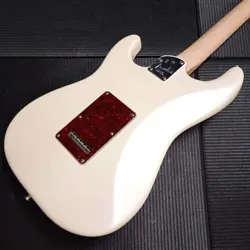 FENDER AMERICAN ELITE STRATOCASTER HSS SHAWBUCKER OLYMPIC PEARL M 2018 FINE