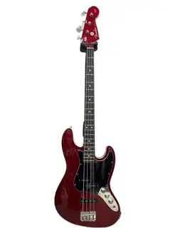 ELECTRIC BASS GUITAR/PJ/RED/FENDER