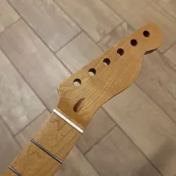 ROASTED MAPLE TELE GUITAR NECK NITRO SATIN FIT FOR TELECASTER FENDER REPLACEMENT