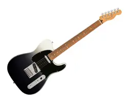 USED FENDER PLAYER PLUS TELECASTER - SILVER SMOKE W/ PAU FERRO FB