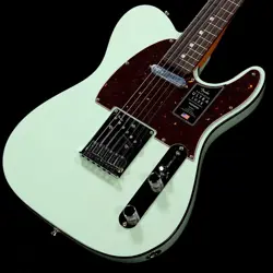 FENDER AMERICAN ULTRA LUXE TELECASTER ROSEWOOD TRANSPARENT SURF GREEN WEIGHT:3.3