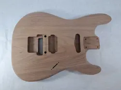 WALNUT HXS GUITAR BODY - FITS FENDER STRAT STRATOCASTER NECK FLOYD ROSE J1960