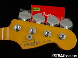 FENDER AMERICAN PROFESSIONAL II JAZZ BASS NECK + TUNERS SLIM 