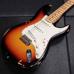 FENDER CUSTOM SHOP 1968 STRATOCASTER RELIC FADED 3-COLOR SUNBURST -2018-