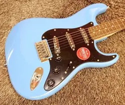 SQUIER BY FENDER SONIC STRATOCASTER CALIFORNIA BLUE LAUREL ELECTRIC GUITAR