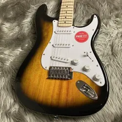 SQUIER BY FENDER SONIC STRATOCASTER - 2-COLOR SUNBURST ELECTRIC GUITAR