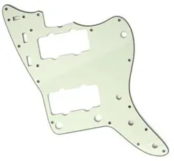 GENUINE FENDER PICKGUARD FOR AMERICAN VINTAGE JAZZMASTER GUITAR - MINT GREEN