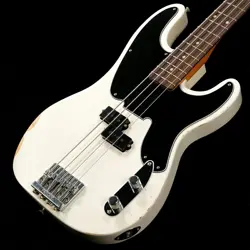 FENDER MEXICO  MIKE DIRNT ROAD WORN PRECISION BASS ROSEWOOD WHITE S/N:MX24013254