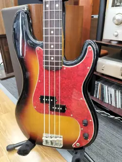 FENDER JAPAN PB62-53 3TS PRECISION BASS MUSICAL INSTRUMENT USED FROM JAPAN