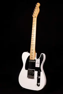 FENDER MADE IN JAPAN JUNIOR COLLECTION TELECASTER MAPLE ARCTIC WHITE  S N JD24