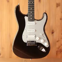FENDER AMERICAN ULTRA II STRATOCASTER HSS EBONY TEXAS TEA #GGASX