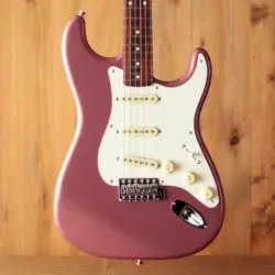 FENDER CHAR STRATOCASTER BURGUNDY #GG5K9