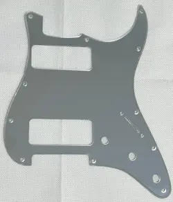 SILVER MIRROR FOR FIT FENDER STRATOCASTER P90 2 PICKUP STRAT GUITAR PICKGUARD