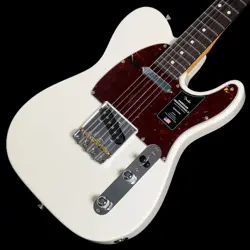 FENDER AMERICAN PROFESSIONAL II TELECASTER ROSEWOOD OLYMPIC WHITE WEIGHT: 3.49KG