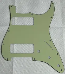 VINTAGE GREEN FOR FIT FENDER STRATOCASTER P90 2 PICKUP STRAT GUITAR PICKGUARD