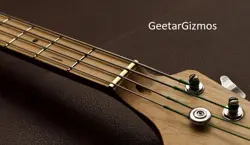 GEETARGIZMOS SLOTTED BRASS NUT HANDMADE FOR FENDER JAZZ BASS - 1 1/2