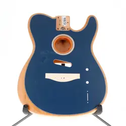 FENDER ACOUSTASONIC TELECASTER BODY STEEL BLUE FINISH
