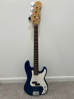 FENDER SQUIER PBASS AFFINITY SERIES 4-STRING ELECTRIC BASS GUITAR DARK BLUE