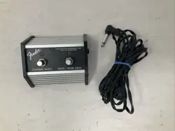 FENDER TWO-BUTTON FOOTSWITCH P/N 0050419000 CHANNEL SELECT DRIVE + CABLE USED