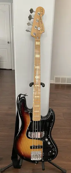 FENDER MARCUS MILLER JAZZ BASS SUNBURST 4 STRING