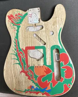 FENDER JIMMY PAGE DRAGON TELECASTER ASH BODY MINT