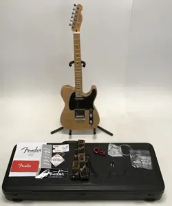 2016 FENDER AMERICAN STANDARD TELECASTER MN NATURAL WOOD MADE IN USA WITH CASE